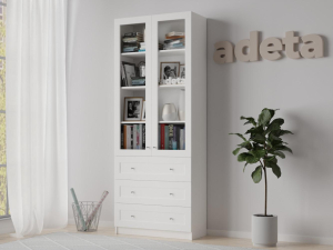 Книжный шкаф Билли 355 white ИКЕА (IKEA) Книжный шкаф Билли 355 white ИКЕА (IKEA) в Москве