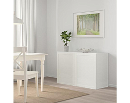 Изображение товара Комод Беста 119 white ИКЕА (IKEA) на сайте adeta.ru